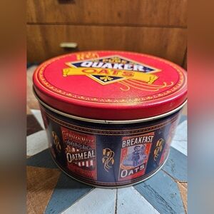 1991 Vintage  Limeted Edition Collectable Tin. Quick Quaker Oats